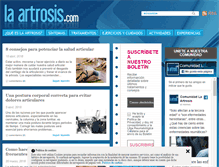 Tablet Screenshot of laartrosis.com